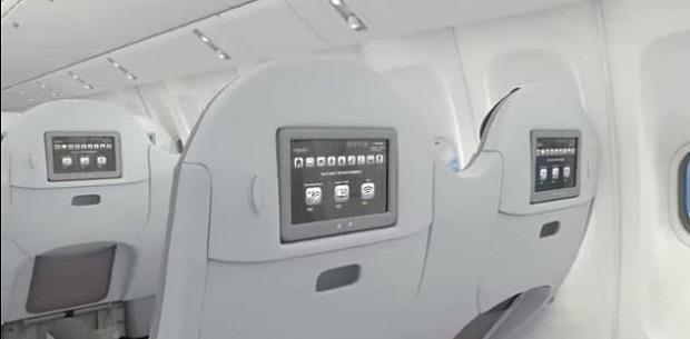 حضور صندلی های هوشمند در هواپیما